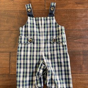 TBBC Beaufort bonnet Co baby boy plaid romper. Great condition only worn twice.